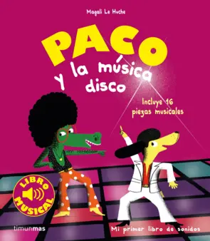 Portada Paco y la musica disco. Libro musical
