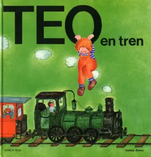 Portada Teo en tren (Edición de 1977)